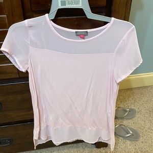 Vince Camuto pink blouse